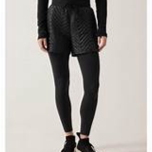 Athleta Shorts Nwt Athleta Apres Ski Solstice Quilted Jogger Shorts